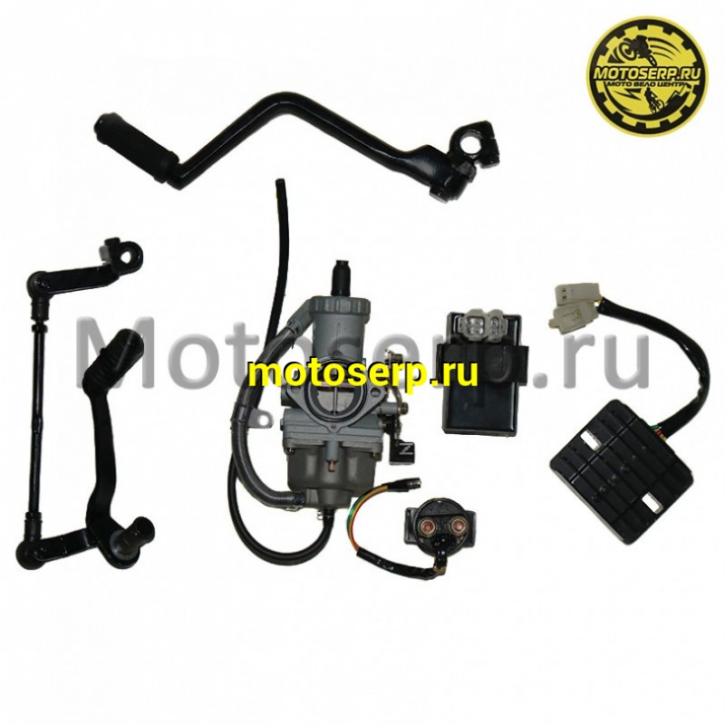 Купить  ====Двигатель  в сб. 300сс 170FMN ZS (Racer Skyway RC300CS) 4Т, мех 5ск, верхн р/в, 4клап, возд-масл. охл. полный комплект+радиаторы+ электрика (шт) ( купить с доставкой по Москве и России, цена, технические характеристики, комплектация фото  - motoserp.ru