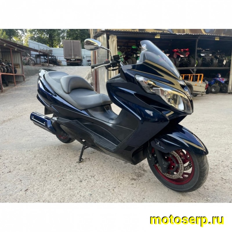 Купить  ====Максискутер Suzuki Skywave 400 2007 г.в. 19327км Из Японии,без пробега по РФ  купить с доставкой по Москве и России, цена, технические характеристики, комплектация фото  - motoserp.ru