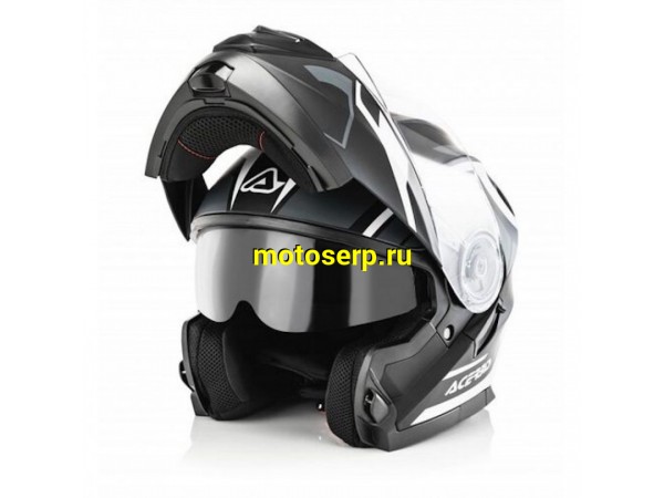 Купить  Шлем трансформер (модуляр) ACERBIS SEREL BLACK,  р-р XL (шт) (Progasi 0023929.091.068 купить с доставкой по Москве и России, цена, технические характеристики, комплектация фото  - motoserp.ru