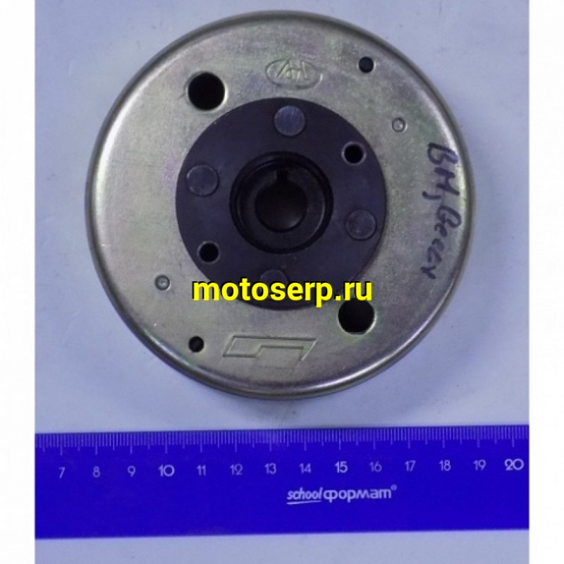 Купить  Ротор генератора (магнит, маховик) Suzuki RAN (TB-50), Актив, Gelli (d=85mm, 4 магнита) (шт) (0 купить с доставкой по Москве и России, цена, технические характеристики, комплектация фото  - motoserp.ru