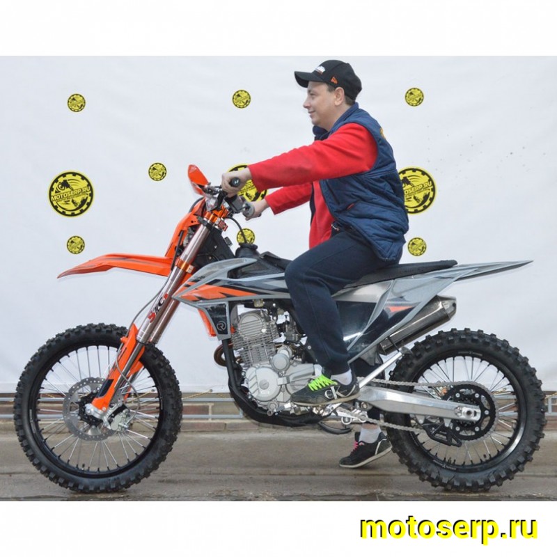 Купить  ====Мотоцикл Кросс/Эндуро GR8 F300A-M (4T 175FMM) Enduro LITE (2023 г.) (зал) (шт) (GR купить с доставкой по Москве и России, цена, технические характеристики, комплектация фото  - motoserp.ru