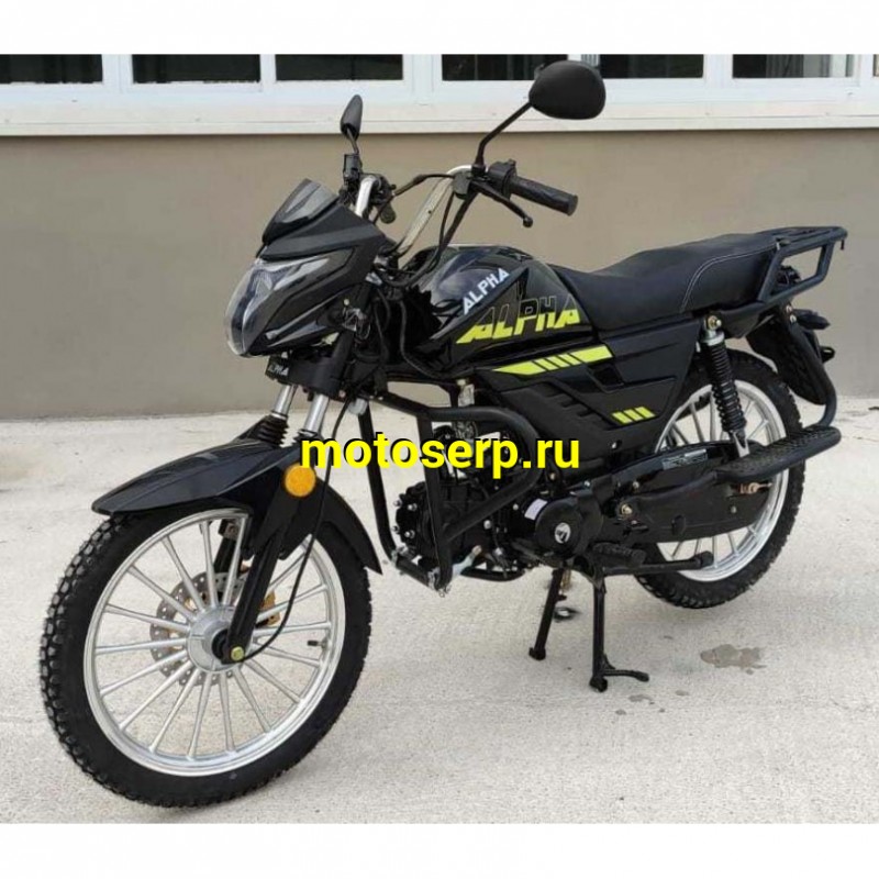 Купить  Мопед Alpha V  4Т; 50cc; колеса 17"литые; 4пер, эл. старт;  (зал) (шт) 01250 (Глотов купить с доставкой по Москве и России, цена, технические характеристики, комплектация фото  - motoserp.ru