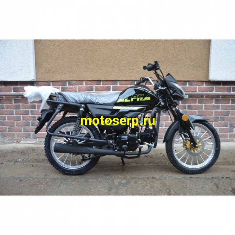 Купить  Мопед Alpha V  4Т; 50cc; колеса 17"литые; 4пер, эл. старт;  (зал) (шт) 01250 (Глотов купить с доставкой по Москве и России, цена, технические характеристики, комплектация фото  - motoserp.ru