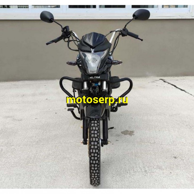 Купить  Мопед Alpha V  4Т; 50cc; колеса 17"литые; 4пер, эл. старт;  (зал) (шт) 01250 (Глотов купить с доставкой по Москве и России, цена, технические характеристики, комплектация фото  - motoserp.ru