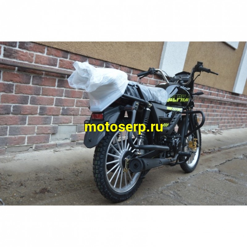 Купить  Мопед Alpha V  4Т; 50cc; колеса 17"литые; 4пер, эл. старт;  (зал) (шт) 01250 (Глотов купить с доставкой по Москве и России, цена, технические характеристики, комплектация фото  - motoserp.ru