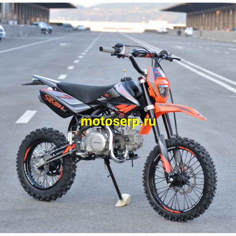 Купить  Питбайк Regulmoto SEVEN PRO 125 (50)сс (спортинв), 17/14, 4Т, 125сс. (шт) купить с доставкой по Москве и России, цена, технические характеристики, комплектация фото  - motoserp.ru