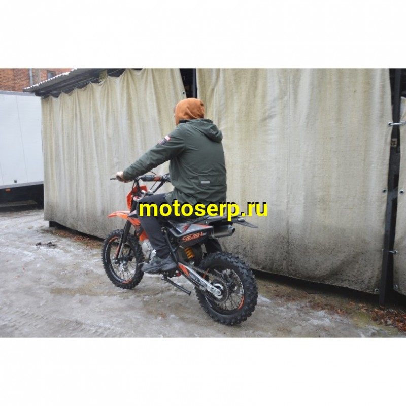 Купить  Питбайк Regulmoto SEVEN PRO 125 (50)сс (спортинв), 17/14, 4Т, 125сс. (шт) купить с доставкой по Москве и России, цена, технические характеристики, комплектация фото  - motoserp.ru