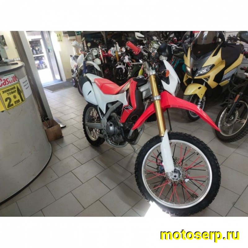 Купить  ====Мотоцикл Honda CRF 250 L 2013г.в.5031км Из Японии,без пробега по РФ купить с доставкой по Москве и России, цена, технические характеристики, комплектация фото  - motoserp.ru
