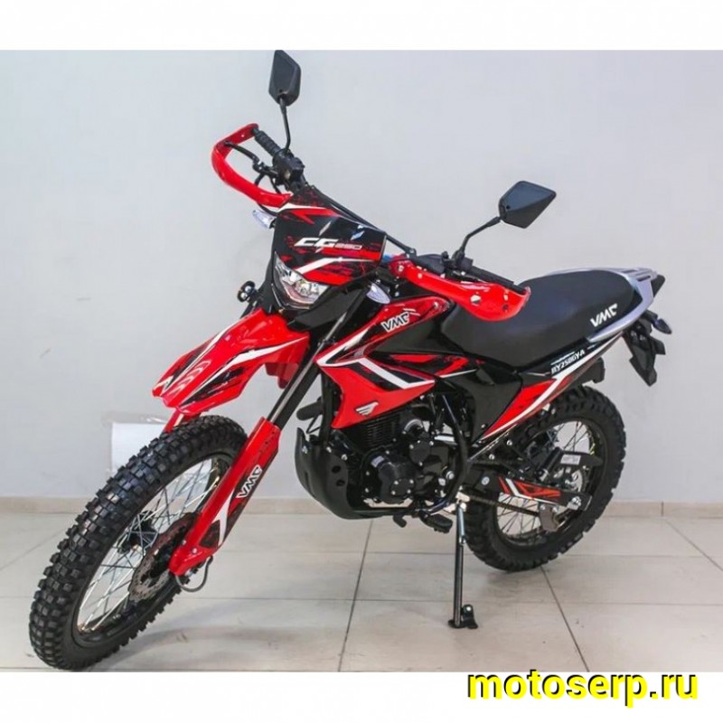 Купить  Мотоцикл внедорожный VMC ENDURO CG250 (ЭПТС), 250сс, 21/18, 4Т., 5 перед., диск (BY250GY-A) серия RX3000 (шт) (Vento купить с доставкой по Москве и России, цена, технические характеристики, комплектация фото  - motoserp.ru