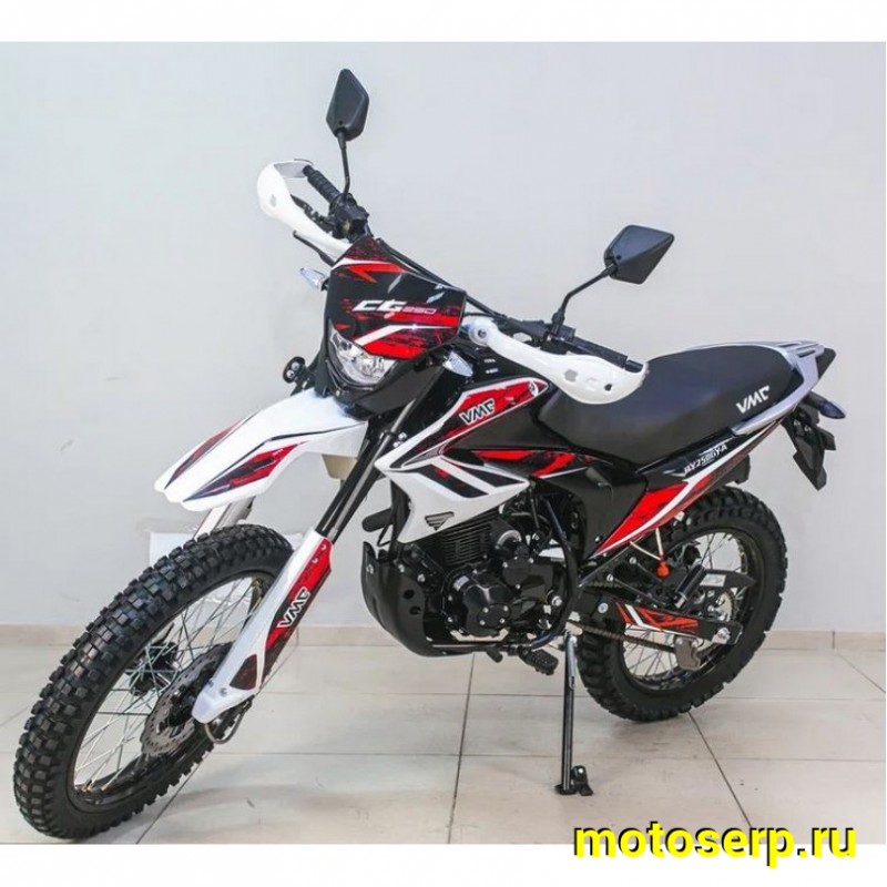 Купить  Мотоцикл внедорожный VMC ENDURO CG250 (ЭПТС), 250сс, 21/18, 4Т., 5 перед., диск (BY250GY-A) серия RX3000 (шт) (Vento купить с доставкой по Москве и России, цена, технические характеристики, комплектация фото  - motoserp.ru
