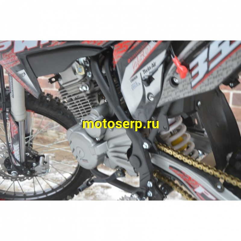 Купить  Мотоцикл Кросс/Эндуро PWR FZ250 (172FMM) (4V) (4-х клапанный) красный (Бер) (шт) (ML 18102 купить с доставкой по Москве и России, цена, технические характеристики, комплектация фото  - motoserp.ru