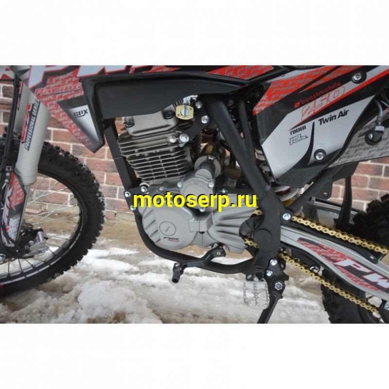 Купить  Мотоцикл Кросс/Эндуро PWR FZ250 (172FMM) (4V) (4-х клапанный) красный (Бер) (шт) (ML 18102 купить с доставкой по Москве и России, цена, технические характеристики, комплектация фото  - motoserp.ru