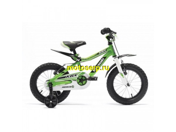 Купить  14" KAWASAKI KBX (Кавасаки Кбикс) 14; 1ск; рама-сталь; тормоз-ножной (шт)  купить с доставкой по Москве и России, цена, технические характеристики, комплектация фото  - motoserp.ru