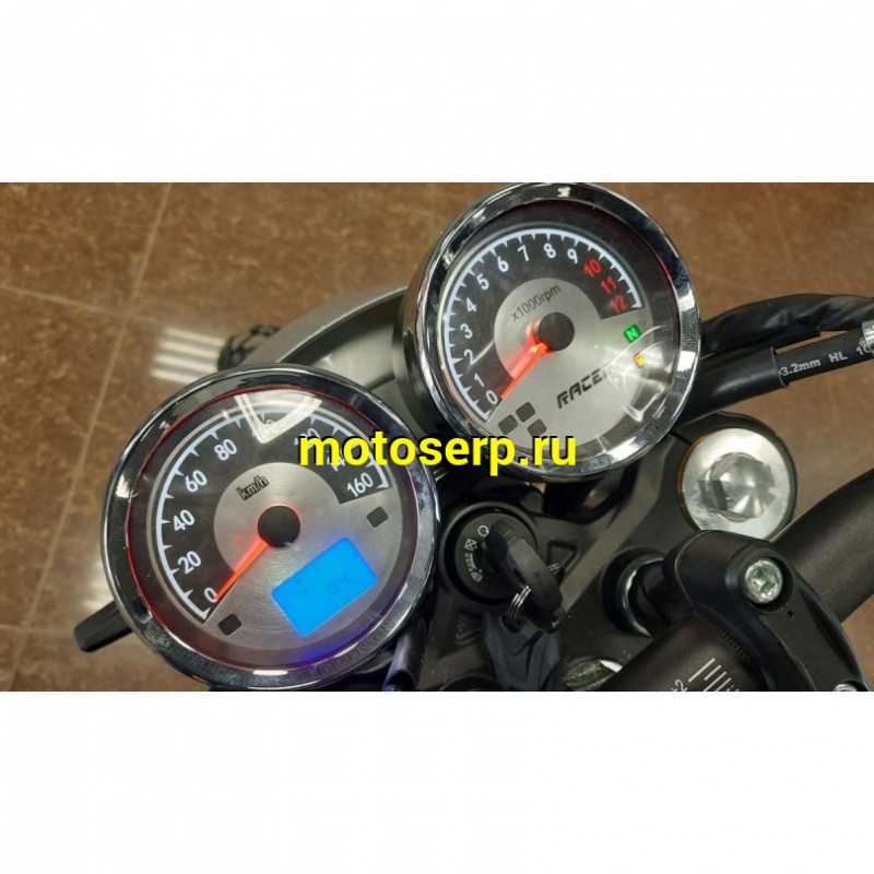 Купить  Мотоцикл RACER Triumph RC250CK-A (Рейсер Триумф)  Кафе-рейсер 250cc, 173FMM (маркирован 166FMM) 21лс, 4Т; 17"; 5 пер, диск торм, (зал) (шт) купить с доставкой по Москве и России, цена, технические характеристики, комплектация фото  - motoserp.ru