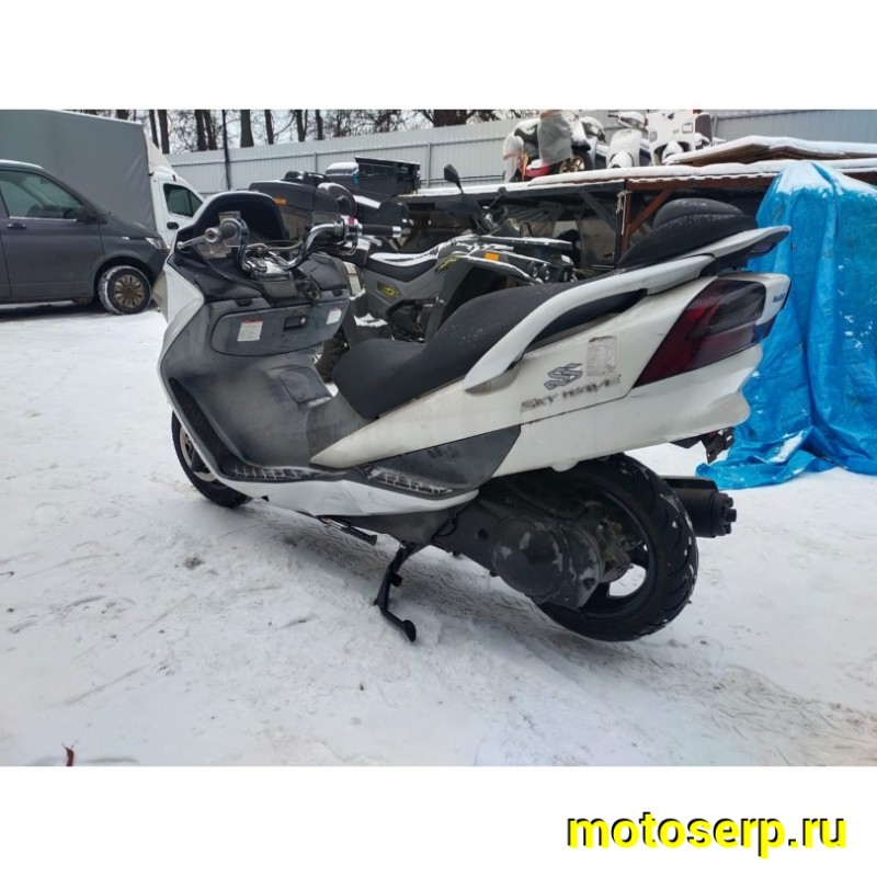 Купить  ====Максискутер Suzuki Skywave 250 2005 г.в. 28207км Из Японии,без пробега по РФ  купить с доставкой по Москве и России, цена, технические характеристики, комплектация фото  - motoserp.ru