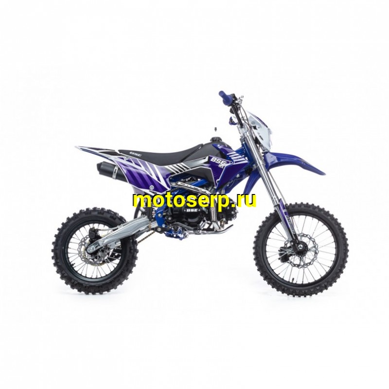 Купить  ====Питбайк BSE MX125 17/14 (ZS) Racing Blue 3 (двиг. Zongshen) (шт) купить с доставкой по Москве и России, цена, технические характеристики, комплектация фото  - motoserp.ru
