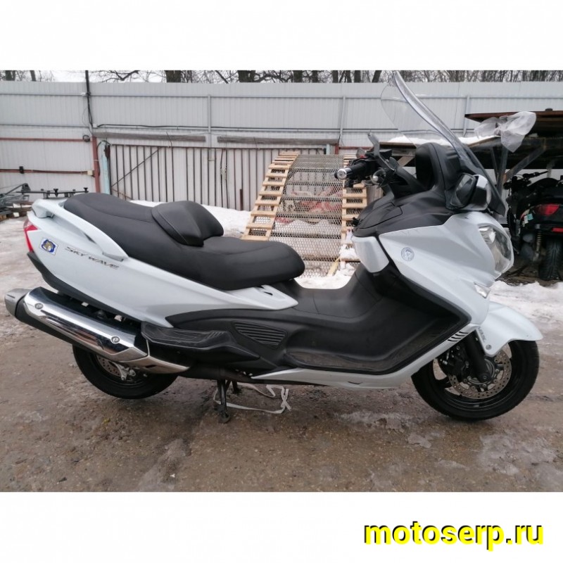 Купить  ====Максискутер Suzuki Skywave 650LX ABS 2016 г.в. 17032км Из Японии,без пробега по РФ  купить с доставкой по Москве и России, цена, технические характеристики, комплектация фото  - motoserp.ru