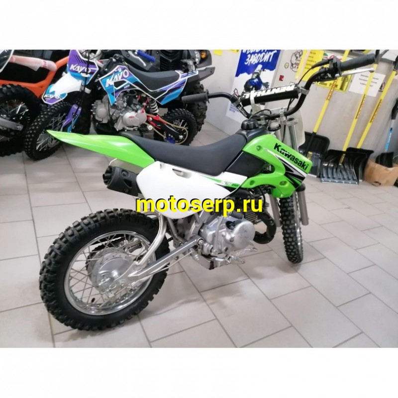 Купить  ====Мотоцикл Kawasaki KLX 110 2010г.в.(детский/подростковый)Из Японии,без пробега по РФ купить с доставкой по Москве и России, цена, технические характеристики, комплектация фото  - motoserp.ru