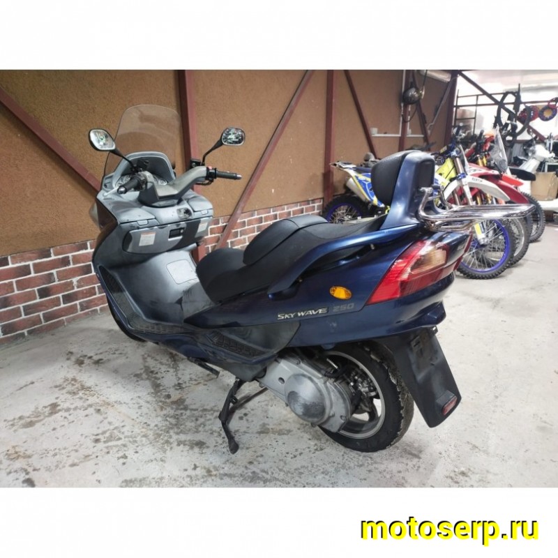 Купить  ====Максискутер Suzuki Skywave 250S 2002 г.в.38635км Из Японии,без пробега по РФ  купить с доставкой по Москве и России, цена, технические характеристики, комплектация фото  - motoserp.ru