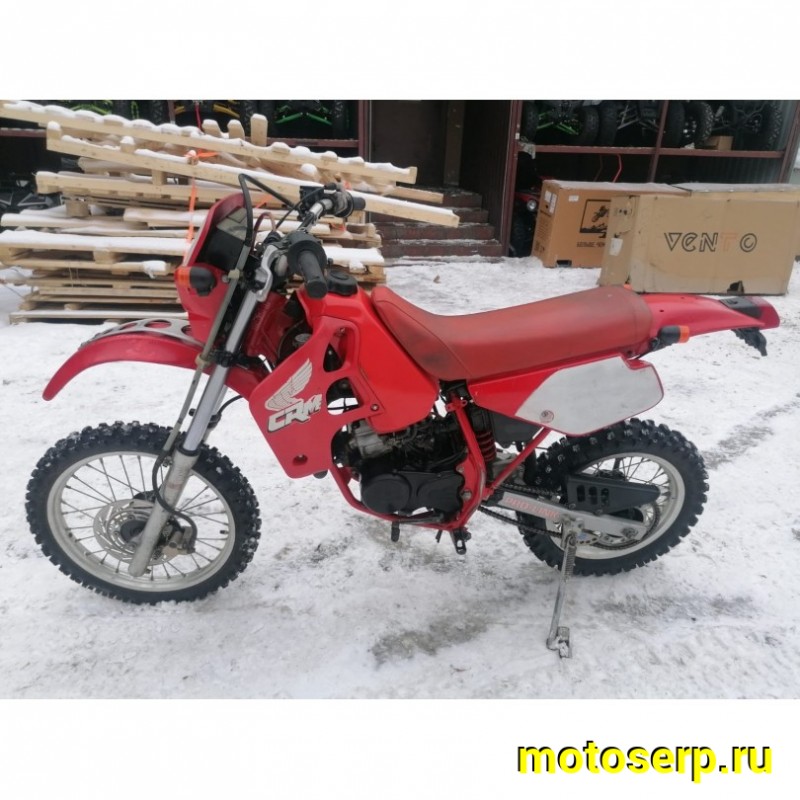 Купить  ====Мопед Honda CRM 50 1999г.в. Из Японии, без пробега по РФ купить с доставкой по Москве и России, цена, технические характеристики, комплектация фото  - motoserp.ru
