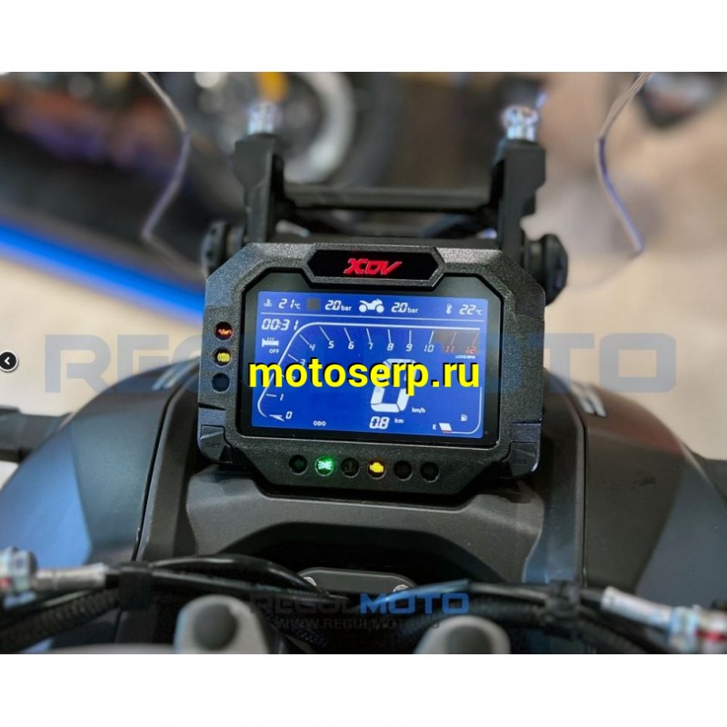 Купить  Скутер Regulmoto XDV 300CC 4T (реплика HONDA X-ADV 750) двиг APRILIA SR MAX 300, ABS, инжект., спицы,  вариатор, подвеска KYB + кофры  (шт) купить с доставкой по Москве и России, цена, технические характеристики, комплектация фото  - motoserp.ru