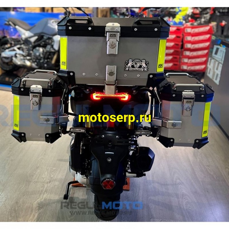 Купить  Скутер Regulmoto XDV 300CC 4T (реплика HONDA X-ADV 750) двиг APRILIA SR MAX 300, ABS, инжект., спицы,  вариатор, подвеска KYB + кофры  (шт) купить с доставкой по Москве и России, цена, технические характеристики, комплектация фото  - motoserp.ru