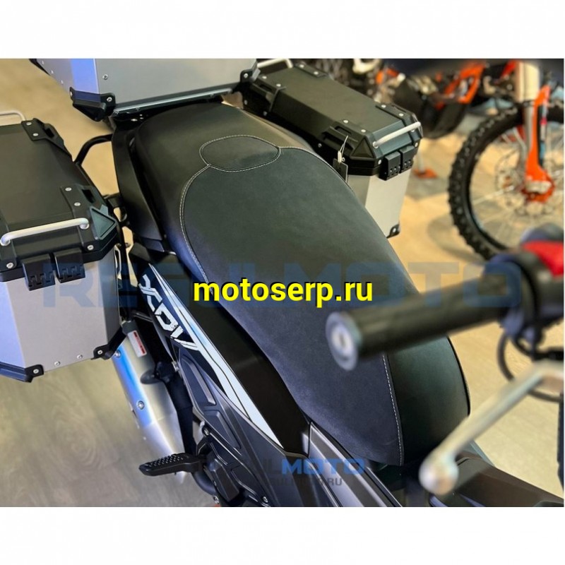 Купить  Скутер Regulmoto XDV 300CC 4T (реплика HONDA X-ADV 750) двиг APRILIA SR MAX 300, ABS, инжект., спицы,  вариатор, подвеска KYB + кофры  (шт) купить с доставкой по Москве и России, цена, технические характеристики, комплектация фото  - motoserp.ru