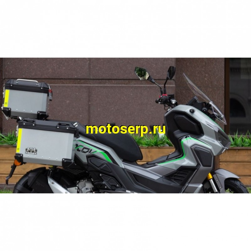 Купить  Скутер Regulmoto XDV 300CC 4T (реплика HONDA X-ADV 750) двиг APRILIA SR MAX 300, ABS, инжект., спицы,  вариатор, подвеска KYB + кофры  (шт) купить с доставкой по Москве и России, цена, технические характеристики, комплектация фото  - motoserp.ru