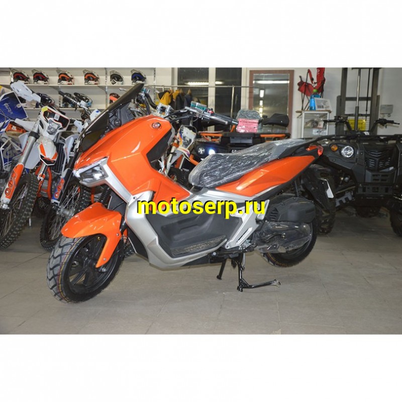 Купить  Скутер TRACER ADV 50 (Трейсер АДВ) (реплика HONDA X-ADV) 50cc  4Т, кол.13", диск./диск. (зал) (шт) 01250 (MM 47211 купить с доставкой по Москве и России, цена, технические характеристики, комплектация фото  - motoserp.ru