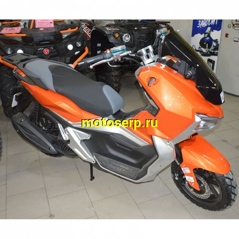 Купить  Скутер TRACER ADV 50 (Трейсер АДВ) (реплика HONDA X-ADV) 50cc  4Т, кол.13", диск./диск. (зал) (шт) 01250 (MM 47211 купить с доставкой по Москве и России, цена, технические характеристики, комплектация фото  - motoserp.ru