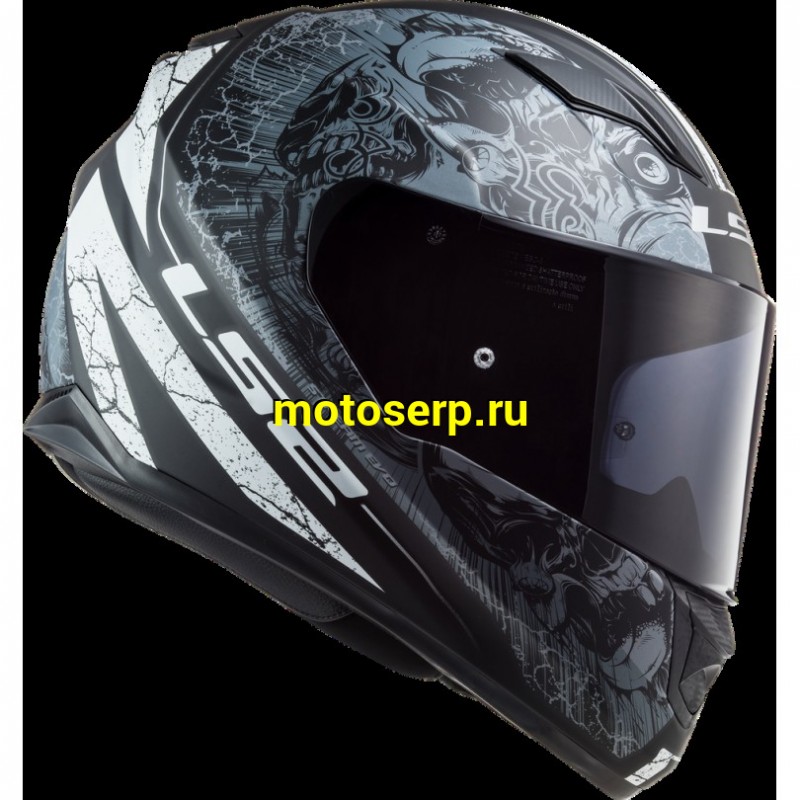 Купить  Шлем закрытый LS2 FF320 STREAM EVO THRONE Matt BlackTitanium (XL) интеграл (шт) (LS2 купить с доставкой по Москве и России, цена, технические характеристики, комплектация фото  - motoserp.ru