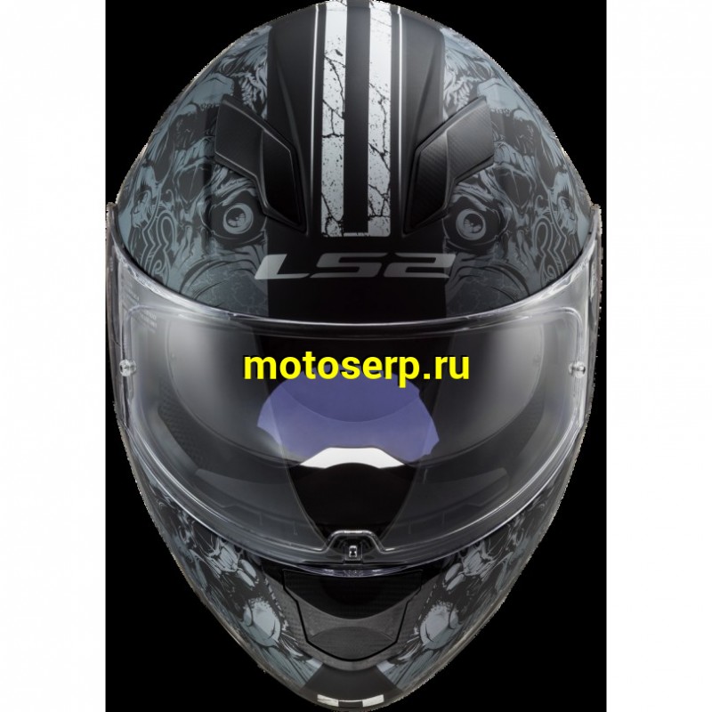 Купить  Шлем закрытый LS2 FF320 STREAM EVO THRONE Matt BlackTitanium (XL) интеграл (шт) (LS2 купить с доставкой по Москве и России, цена, технические характеристики, комплектация фото  - motoserp.ru