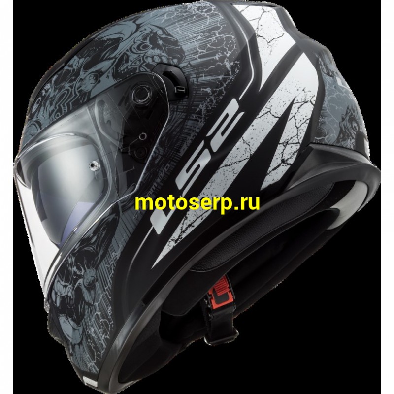 Купить  Шлем закрытый LS2 FF320 STREAM EVO THRONE Matt BlackTitanium (M) интеграл (шт) (LS2 купить с доставкой по Москве и России, цена, технические характеристики, комплектация фото  - motoserp.ru