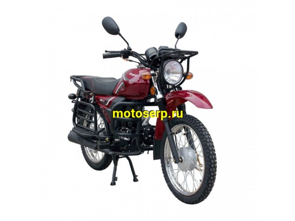 Купить  Мопед Regulmoto Alpha (RM-3) (2023) красный 4Т; 50cc;  колеса 17/17"литые; 4пер, диск/бар (шт) 01250 (ФОТО купить с доставкой по Москве и России, цена, технические характеристики, комплектация фото  - motoserp.ru