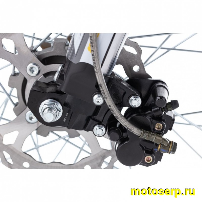 Купить  Мотоцикл Кросс/Эндуро BSE Z2 21/18 Roqvi Yellow (спортинв) , карб, возд.охл., диск/диск кол. (шт)   купить с доставкой по Москве и России, цена, технические характеристики, комплектация фото  - motoserp.ru