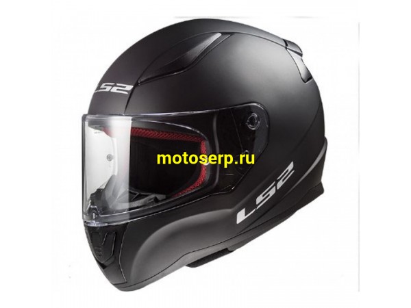 Купить  Шлем закрытый LS2 FF353 RAPID single mono MATT BLACK (S) интеграл (шт) (LS2 купить с доставкой по Москве и России, цена, технические характеристики, комплектация фото  - motoserp.ru