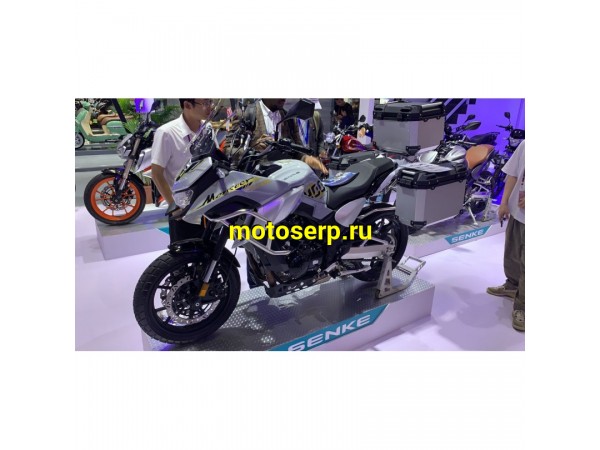 Купить  ====Мотоцикл внедорожный SENKE MONSTER 400 (ЭПТС) Тур-эндуро двиг.  2 цилиндра,двиг. CF, инжектор, ABS ,жидк.охлажд,  (шт) купить с доставкой по Москве и России, цена, технические характеристики, комплектация фото  - motoserp.ru
