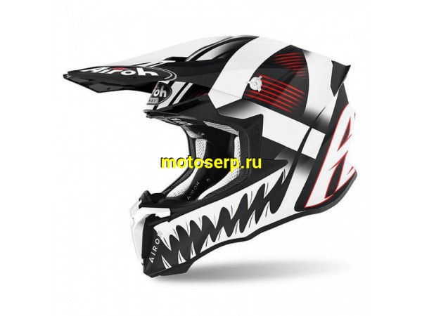 Купить  Шлем Кросс AIROH Twist 2.0 MASK Matt (Матовый) (XXL) (шт) (AIROH купить с доставкой по Москве и России, цена, технические характеристики, комплектация фото  - motoserp.ru