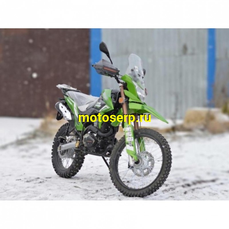 Купить  Мотоцикл внедорожный Motoland GL250 ENDURO (172FMM-5/PR250) (XL250-В) зеленый (шт) (ML 20007 (0 купить с доставкой по Москве и России, цена, технические характеристики, комплектация фото  - motoserp.ru
