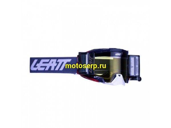 Купить  Очки мото Кросс Leatt Velocity 5.5 Roll-Off Graphene Yellow 70% (8022010440) (с перемоткой) (шт) (Fox УТ-00021559 купить с доставкой по Москве и России, цена, технические характеристики, комплектация фото  - motoserp.ru