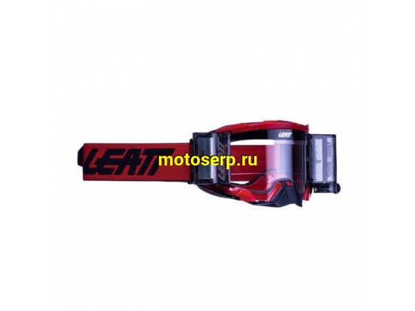 Купить  Очки мото Кросс Leatt Velocity 5.5 Roll-Off Red Clear 83% (8022010420)  (шт) (Fox УТ-00021559 купить с доставкой по Москве и России, цена, технические характеристики, комплектация фото  - motoserp.ru