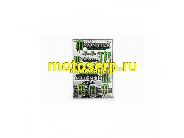 Купить  Наклейки (набор) MONSTER ENERGY (30х45см) (шт) (MT N-672 купить с доставкой по Москве и России, цена, технические характеристики, комплектация фото  - motoserp.ru