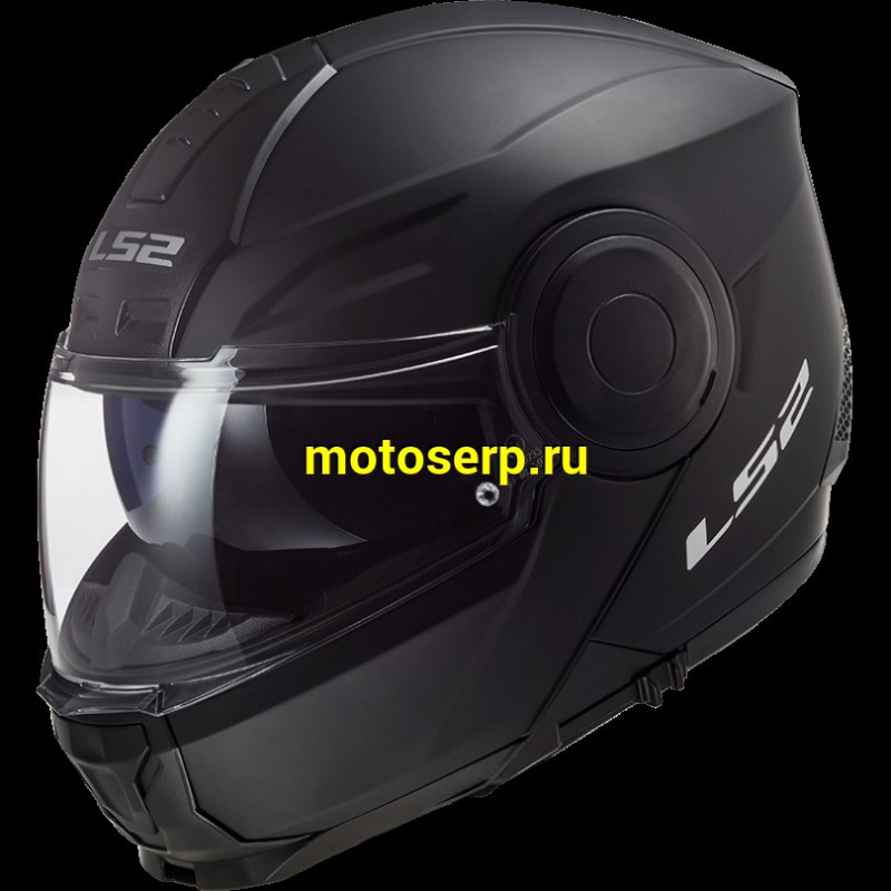 Купить  Шлем трансформер (модуляр) LS2 FF902 SCOPE SOLID Matt Black M (шт) (LS2 купить с доставкой по Москве и России, цена, технические характеристики, комплектация фото  - motoserp.ru