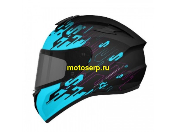 Купить  Шлем закрытый MT FF106 TARGO ROUGAT matt fluo blue (XL) интеграл (шт) (LS2 купить с доставкой по Москве и России, цена, технические характеристики, комплектация фото  - motoserp.ru