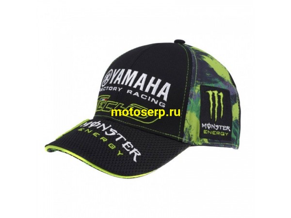 Купить  Бейсболка YANAMOTO Monster Energy черно-зеленая ( МотоЯ купить с доставкой по Москве и России, цена, технические характеристики, комплектация фото  - motoserp.ru