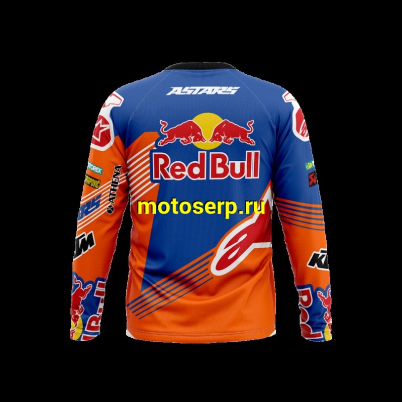 Купить  Джерси (футболка для мотокросса) V-RUS AlpineStars KTM (цвет: Red Bull (синий) (XXL) (шт) (МотоЯ купить с доставкой по Москве и России, цена, технические характеристики, комплектация фото  - motoserp.ru