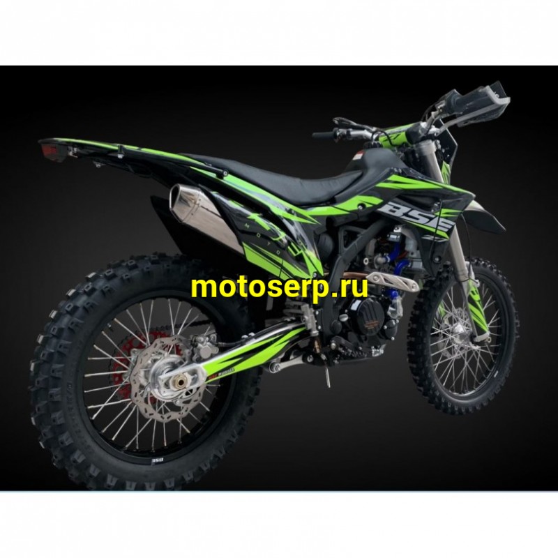 Купить  ====Мотоцикл Кросс/Эндуро BSE Z7 Green Blast  2023г (спортинв), 21/18, 4Т, 300cc, ZS174MN-5A, карбюр, жидкос. охлажд, (шт)   купить с доставкой по Москве и России, цена, технические характеристики, комплектация фото  - motoserp.ru