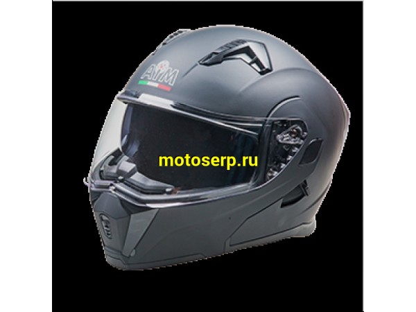 Купить  Шлем трансформер (модуляр) AiM JK906 черный матовый   р-р S (шт) (AIM 906-008-S купить с доставкой по Москве и России, цена, технические характеристики, комплектация фото  - motoserp.ru