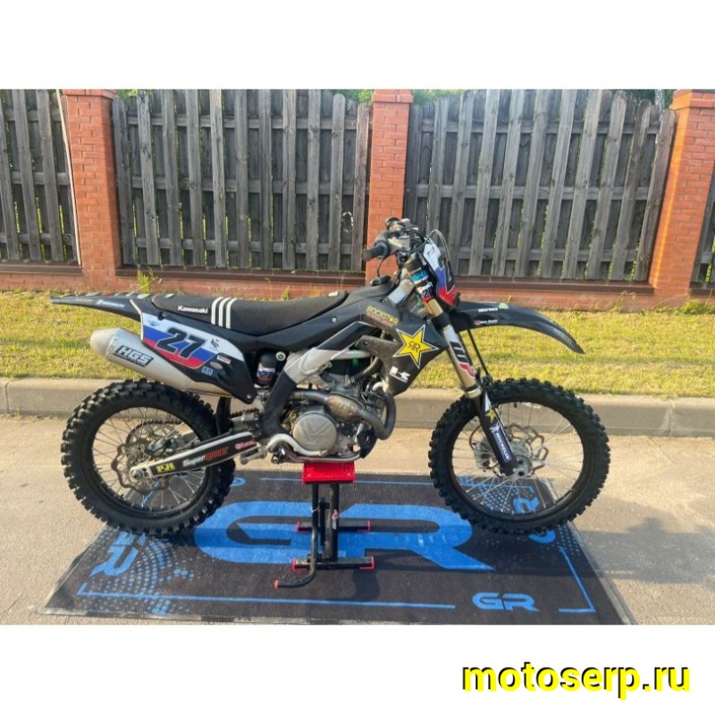 Купить  ====Мотоцикл Kawasaki 450 KXF 2022 г 23 моточасов купить с доставкой по Москве и России, цена, технические характеристики, комплектация фото  - motoserp.ru