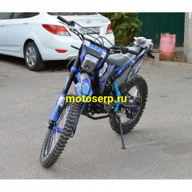 Купить  Мотоцикл Кросс/Эндуро Motoland XT 250 HS 172FMM (PR5) ПТС синий (шт) (ML 21301  купить с доставкой по Москве и России, цена, технические характеристики, комплектация фото  - motoserp.ru